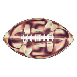 Braun- oder bordeauxrot, beige football