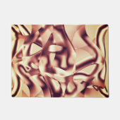 Braun- oder bordeauxrot, beige fußmatte (Vorderseite)