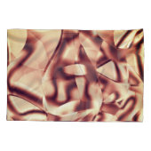 Braun- oder bordeauxrot, beige kissenbezug (Rückseite-Links)