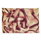 Braun- oder bordeauxrot, beige kissenbezug (Rückseite-Rechts)