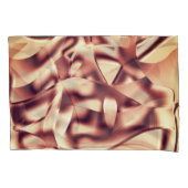 Braun- oder bordeauxrot, beige kissenbezug (Vorderseite-Links)