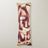 Braun- oder bordeauxrot, beige seitenschläferkissen (Rückseite (Vertikal))