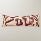 Braun- oder bordeauxrot, beige seitenschläferkissen (Vorderseite)