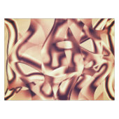 Braun- oder bordeauxrot, beige tischdecke (Vorderseite (Horizontal))