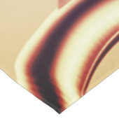 Braun- oder bordeauxrot, beige tischdecke (Schrägansicht)