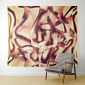 Braun- oder bordeauxrot, beige wandteppich (Beispiel (Horizontal))