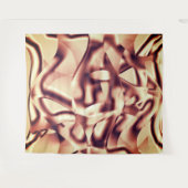 Braun- oder bordeauxrot, beige wandteppich (Vorderseite (Horizontal))