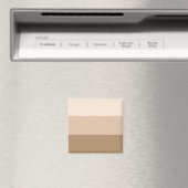 Braun Ombre gestreift Magnet (In Situ (Geschirrspüler))