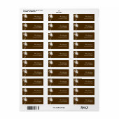 Braun Palmen Trees Tropical Beach Hochzeit (Vorne)