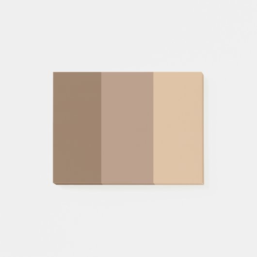 Braun Post-it Klebezettel (Vorderseite)