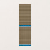 braun, rechteckig, holz, beige, grau, gold, Schrif Visitenkarten (Außenseite Aufgefaltet)