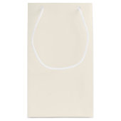 Braun Rose Hochzeit danke Ihnen kleine Geschenktas Kleine Geschenktüte (Rückseite)