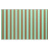 Braun- und Aquamarine-Farbmuster Stoff (Fat Quarter (45,7 x 55,9 cm))