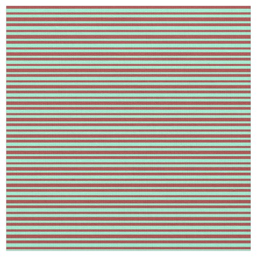 Braun und Aquamarine Stoff (Nahaufnahme)