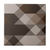 braun und beige geometrisch fliese (Vorderseite)