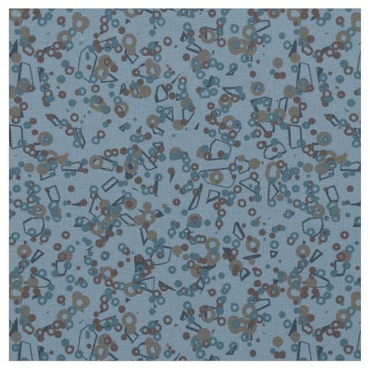 braun und blau abstrakt stoff (Nahaufnahme)