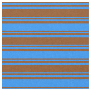 Braun- und Blaumuster Stoff