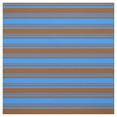 Braun- und Blaumuster Stoff (Muster)