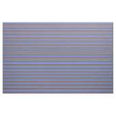 Braun- und Cornflower-Blaues Muster Stoff (Fat Quarter (45,7 x 55,9 cm))