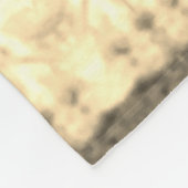 Braun und Creme Fleecedecke (Ecke)