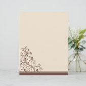 Braun- und Cremfloraleihen (Stehend Vorderseite)