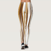 Braun und gelb leggings (Rückseite)