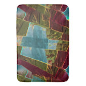 Braun- und gepunktet aussehendes Schnitzwachs Badematte (Vorderseite Vertikal)