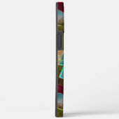 Braun- und gepunktet aussehendes Schnitzwachs Case-Mate iPhone Hülle (Rückseite / Rechts)