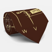 Braun- und Goldtechnologie | Hauptplatine | Schalt Krawatte (Gerollt)