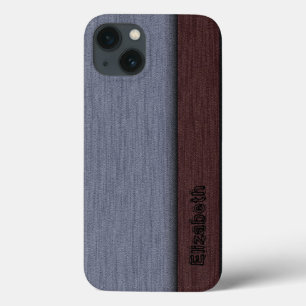 Braun und Grau Beruflich Moderne Case-Mate iPhone Hülle
