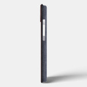 Braun und Grau Beruflich Moderne Case-Mate iPhone Hülle (Rückseite / Links)