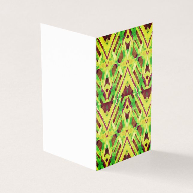 Braun- und Grünmuster (Vorderseite)