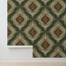 Braun und Khaki Boho Erdtöne