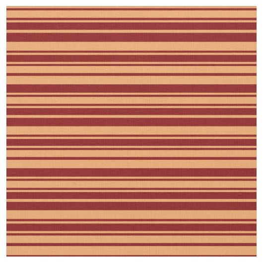 Braun- und Maroonmuster Stoff (Nahaufnahme)