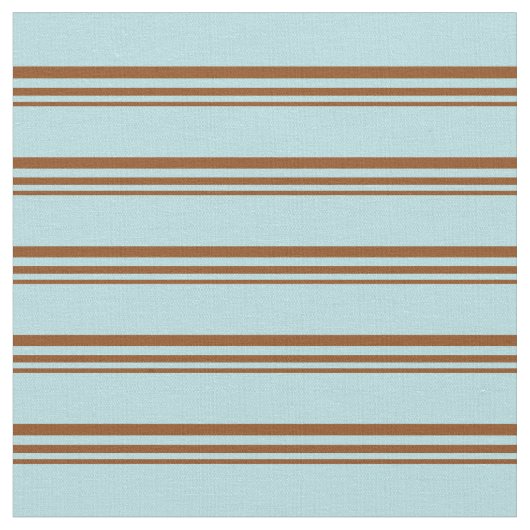 Braun- und Pulverblau Stoff (Nahaufnahme)