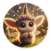 Braun und Schönheit Keramikknauf (Vorderseite)