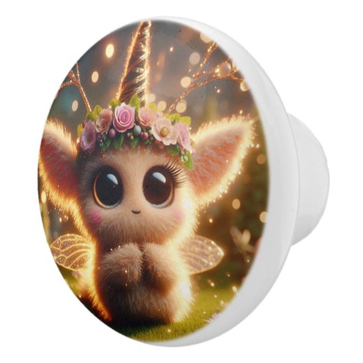 Braun und Schönheit Keramikknauf (Rechts)