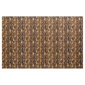 braun und schwarz Abstrakt Stoff (Fat Quarter (45,7 x 55,9 cm))