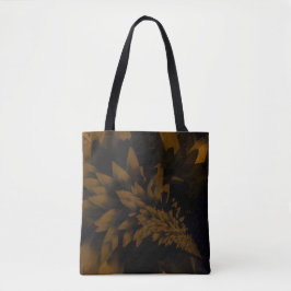 Braun und Schwarz blühen Tasche