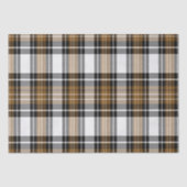 braun und schwarz Kariert Seidenpapier (Vorderseite)