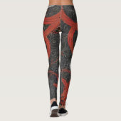 braun und schwarz leggings (Rückseite)