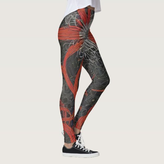 braun und schwarz leggings (Rechts)