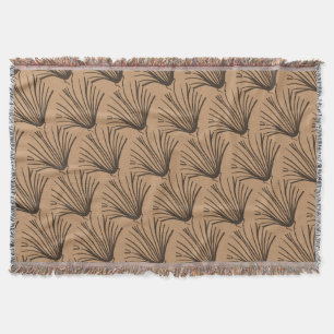 braun und schwarz rustikal decke