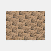 braun und schwarz rustikal fleecedecke (Vorderseite (Horizontal))