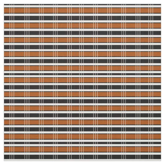 braun und weiß Kariert Stoff (Muster)