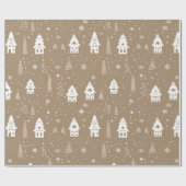 Braun- und Weißwein Geschenkpapier (Flach)