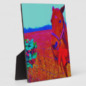 Braun Weihnachtsferkel : Name hinzufügen Fotoplatte (Seite)