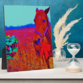 Braun Weihnachtsferkel : Name hinzufügen Fotoplatte (Seite)