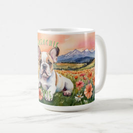 Braun & Weiß Frenchie: Ihr Morgen ist erfreulich Kaffeetasse