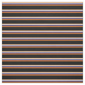 Braun, Weiß, Mitternachtsblau, Schokolade und Schw Stoff (Muster)